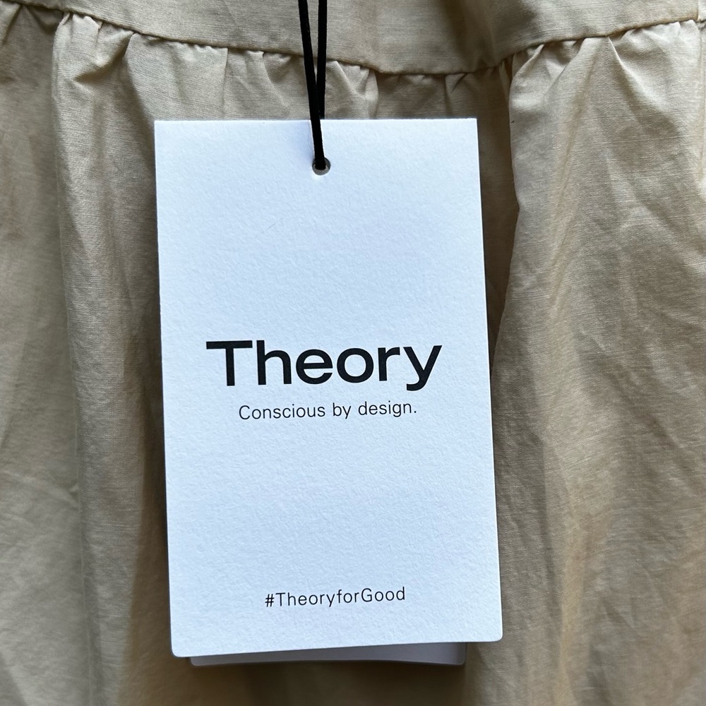 NWT - Theory halter maxi dress-size L